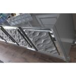 Madia Zen 4 ante grigio 202x48x85h - immagine 4