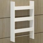 Mensola da parete Alisa 3 ripiani bianca - immagine 3