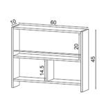 Mensola da parete Levender bianca - immagine 3