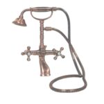 Miscelatore Lecce Classic con doccetta rame antico