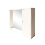 Mobile bagno Ponza 1 con specchio bianco lucido - immagine 2
