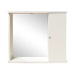 Mobile bagno Ponza 1 con specchio bianco lucido