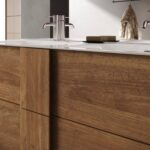 Mobile bagno Salemi120 doppia vasca rovere mercure - immagine 3