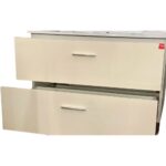 Mobile bagno sospeso Lario bianco 80x46 cm - immagine 3