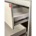 Mobile bagno sospeso Lario bianco 80x46 cm - immagine 4