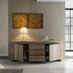 Credenza bassa shabby Kreda rovere - immagine 2