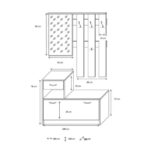 Mobile ingresso Rudolf cemento - immagine 4