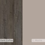 Mobile ingresso scarpiera Holdon colore tortora dark coffee - immagine 7