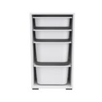 Mobile multiuso Mia 4 ceste contenitori