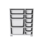 Mobile multiuso Zen 10 ceste contenitori