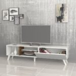 Mobile porta tv Savi bianco 160 cm