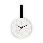 Orologio da parete Minuetto nero e bianco MT192101