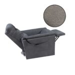 Poltrona alza persona Alessia 2 motori tessuto Twist 03 - immagine 2