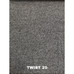 Poltrona alza persona Alessia 2 motori tessuto Twist 20 - immagine 5