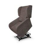 Poltrona alza persona Lift 2 motori grigio elephant