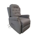 Poltrona alza persona Sonia tessuto grigio 1 motore - immagine 2