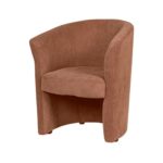 Poltrona Belize vellutino salmone - immagine 2