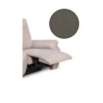 Poltrona Dallas recliner elettrico grigio - immagine 2