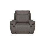 Poltrona Dallas recliner elettrico grigio
