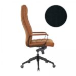 Poltrona direzionale ufficio Murano nero - immagine 3