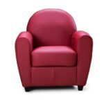 Poltrona Mary ecopelle bordeaux - immagine 3