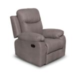 Poltrona reclinabile Chicago mozart tortora