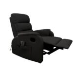 Poltrona relax Futura Mozart Black manuale 8 punti di massaggio - immagine 2