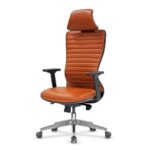 Poltrona ufficio Arya cuoio - immagine 2