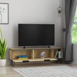 Porta tv Furoki colore rovere 150x50 - immagine 2