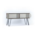 Porta TV Ilia noce 106x30x48H MT190111 - immagine 2