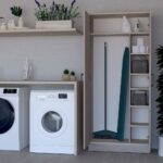 Portascope con 5 ripiani Gabriella 180 argilla - immagine 4