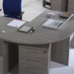 Raccordo angolare scrivania Larix rovere grigio