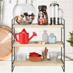 Scaffale Hobby 3 ripiani 40x13x40 nero ASZ1571 - immagine 2