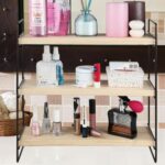 Scaffale Hobby 3 ripiani 40x13x40 nero ASZ1571 - immagine 3