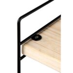 Scaffale Hobby 3 ripiani 40x13x40 nero ASZ1571 - immagine 5