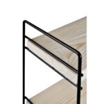 Scaffale Hobby 3 ripiani 40x13x40 nero ASZ1571 - immagine 6