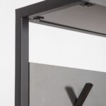 Scaffale ingresso Nomad metallo antracite - immagine 5