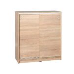 Scarpiera ADR322OAK2023 rovere ante scorrevoli e 4 ripiani - immagine 4