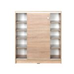 Scarpiera ADR322OAK2023 rovere ante scorrevoli e 4 ripiani - immagine 7