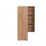 Scarpiera Satos02A rovere 2 ante e 8 ripiani - immagine 7