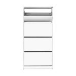 Scarpiera SHC540BY1 bianca con 4 scomparti - immagine 3