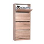 Scarpiera SHC540LT1 latte con 4 scomparti - immagine 2