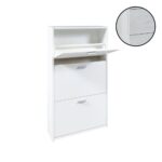 Scarpiera slim 3 ante betulla 63x16,5x111 - immagine 2