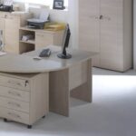 Scrivania per ufficio Larix 180x80 cm larice beige - immagine 2