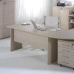 Scrivania per ufficio Larix 180x80 cm larice beige