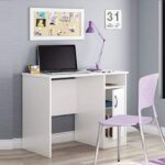 Scrivania Subat bianca 90 cm