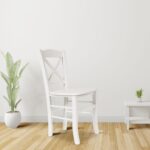 Sedia Borgogna bianco - immagine 3