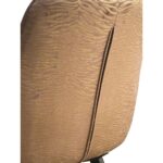 Sedia imbottita Layla cappuccino con decoro - immagine 3