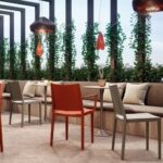 Sedia Mosk polipropilene grigia - immagine 3