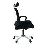 Sedia ufficio tessuto microforato nera Kizi - immagine 3